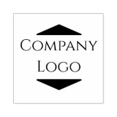 カスタム会社ロゴ ラバースタンプ (インプリント)