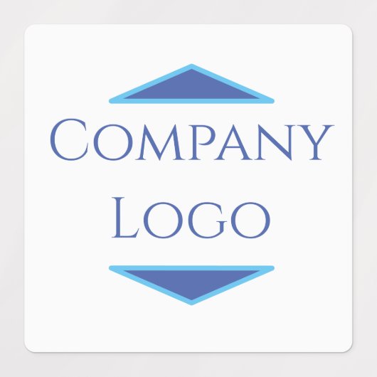 カスタム会社ロゴ ラベル (デザイン2)