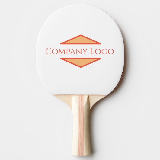 カスタム会社ロゴ 卓球ラケット (正面)
