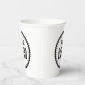 カスタム会社ロゴ 紙コップ (右)