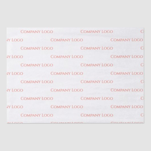 カスタム会社ロゴ 薄葉紙 (正面)