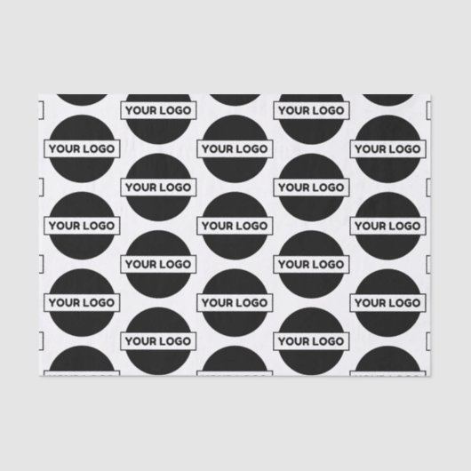 カスタム会社ロゴ 薄葉紙 (正面)