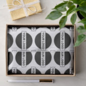 カスタム会社ロゴ 薄葉紙 (ギフト)