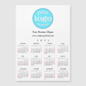 カスタム会社ロゴOffice 2025カレンダー (正面)