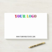 カスタム会社ロゴWebサイト事業後®注 ポストイット (デスク)