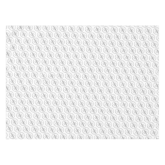 カスタム会社ロモダンゴプロモーション テーブルクロス (正面(横))