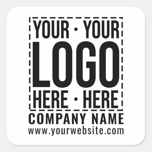 カスタム会社ロ企業のゴモダン会社 スクエアシール (正面)