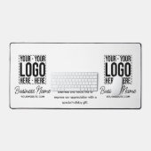 カスタム会社ロ企業のゴモダン会社 デスクマット (キーボード&マウス)