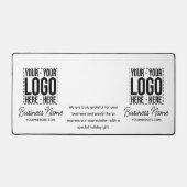 カスタム会社ロ企業のゴモダン会社 デスクマット (正面)