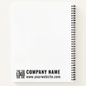 カスタム会社ロ企業のゴモダン会社 ノートブック (裏面)