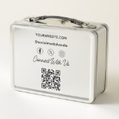 カスタム会社ロ企業のゴモダン会社 メタルランチボックス (裏面)