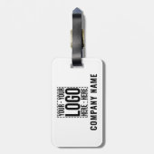 カスタム会社ロ企業のゴモダン会社 ラゲッジタグ (裏面縦)