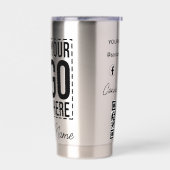 カスタム会社ロ企業のゴモダン会社 保温保冷タンブラー (左面)