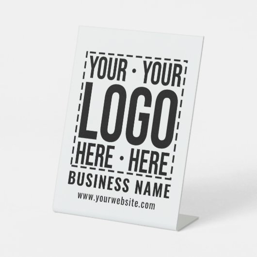 カスタム会社ロ企業のゴモダン会社 台座サイン (正面)