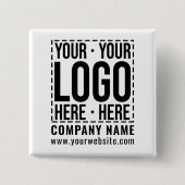 カスタム会社ロ企業のゴモダン会社 缶バッジ (正面)