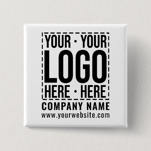 カスタム会社ロ企業のゴモダン会社 缶バッジ (正面)