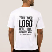 カスタム会社ロ企業のゴモダン会社 Tシャツ (裏面)