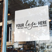 カスタム会社ロ企業のゴ店ガラス ウィンドウサイン