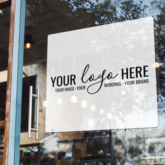 カスタム会社ロ企業のゴ店ガラス ウィンドウサイン
