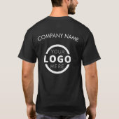 カスタム会社ロ企業のゴ従業員の制服 Tシャツ (裏面)