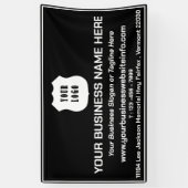 カスタム会社ロ広告ゴプロモーション 横断幕 (縦)