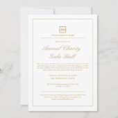 カスタム会社企業のイベントパーティー 招待状 (正面)