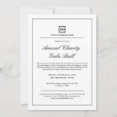 カスタム会社企業のイベントパーティー 招待状 (正面)