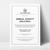 カスタム会社企業のイベントパーティー 招待状