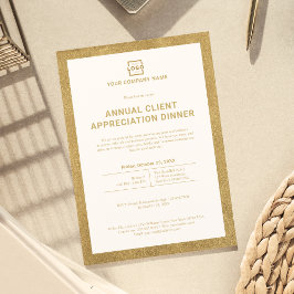 カスタム会社企業のイベントパーティー 招待状