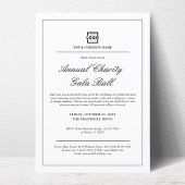 カスタム会社企業のイベントパーティー 招待状