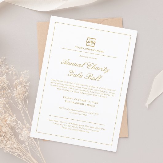 カスタム会社企業のイベントパーティー 招待状