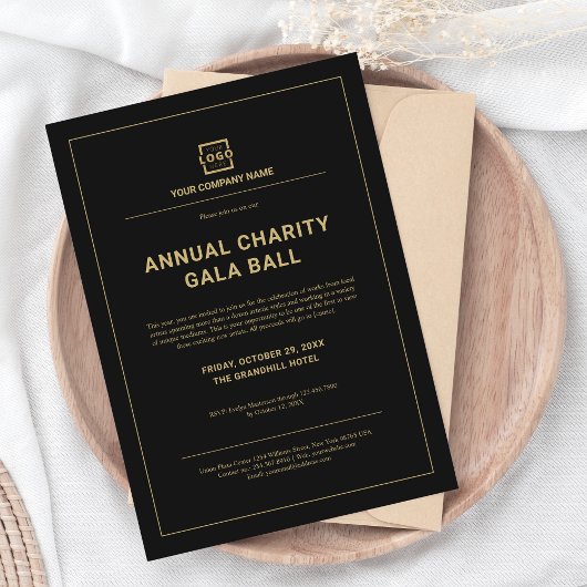 カスタム会社企業のイベントパーティー 招待状