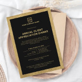 カスタム会社企業のイベントパーティー 招待状