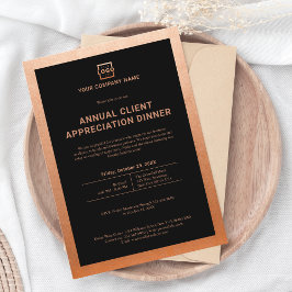 カスタム会社企業のイベントパーティー 招待状