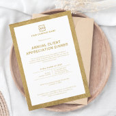 カスタム会社企業のイベントパーティー 招待状