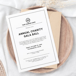 カスタム会社企業のイベントパーティー 招待状