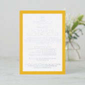 カスタム会社企業のイベントパーティー 箔招待状 (立ち正面)