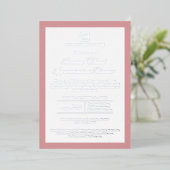 カスタム会社企業のイベントパーティー 箔招待状 (立ち正面)