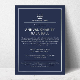 カスタム会社企業のイベントパーティー 箔招待状