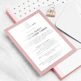 カスタム会社企業のイベントパーティー 箔招待状