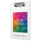 カスタム会社企業のロゴ追加文字 クリップボード (左)