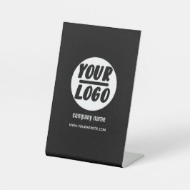カスタム会社名とビジネスロゴプロモーション 台座サイン