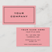 カスタム会社名刺プロフェッショナルデザイン 名刺 (正面/裏面)