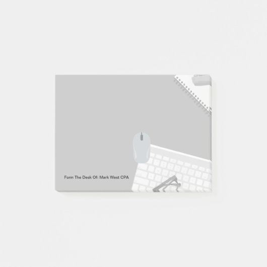 カスタム会計士用のオフィス付箋 ポストイット (正面)