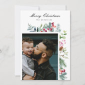 カスタム伝統的モダンフェスティバル シーズンカード (正面)