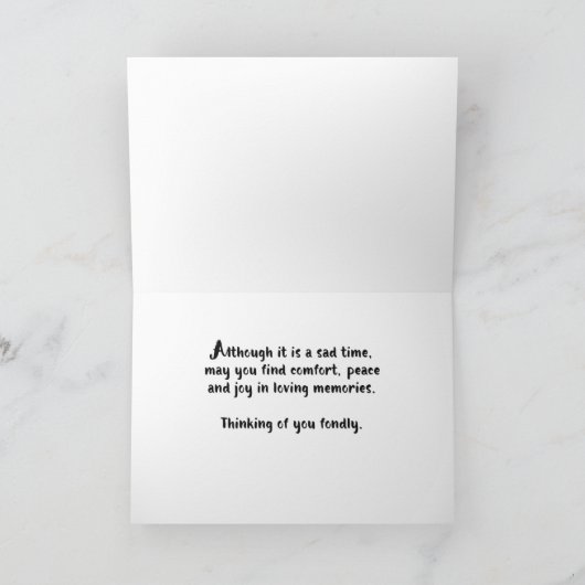 カスタム伯父亡き四周年 カード (内部)