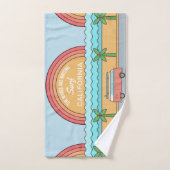 カスタム位置サーファーのタオルのセット バスタオルセット (ハンドタオル)