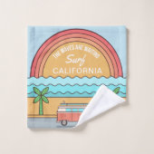 カスタム位置サーファーのタオルのセット バスタオルセット (ウォッシュタオル)