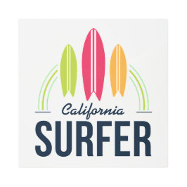 カスタム位置サーファーのメタルウォールアート メタルプリント