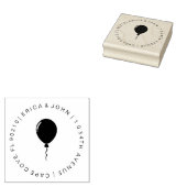 カスタム住所ゴム印、風船ゴム印 ラバースタンプ (押印)